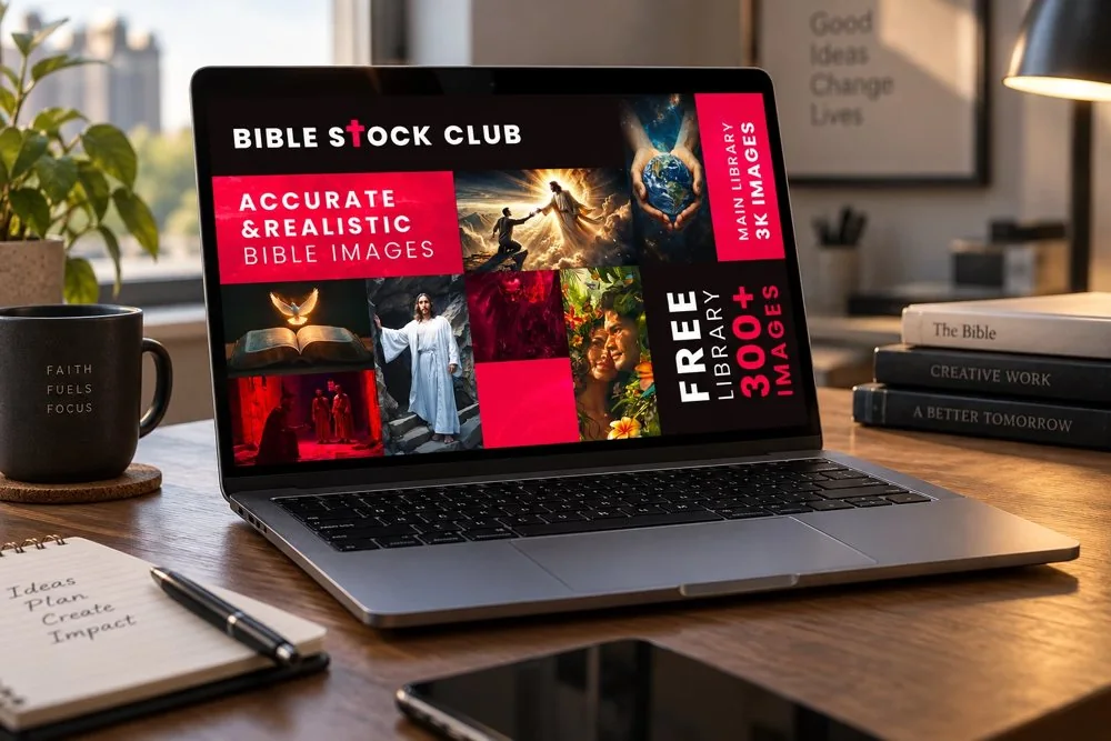 The Bible Stock Club library of biblical illustrations